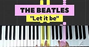 Cómo tocar "Let it be" en piano (versión fácil)