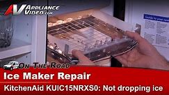 KitchenAid Ice Maker Repair - Not Dropping Ice - Grid Cutter
