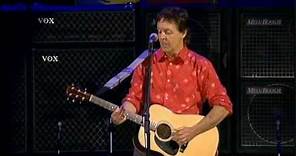 Paul McCartney - Blackbird (Live)