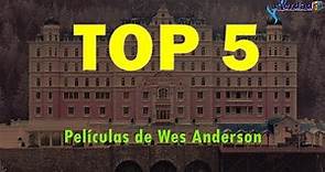 Top 5 películas de Wes Anderson