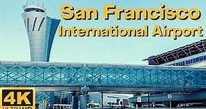 Virtual Tour of San Francisco International Airport | SFO Virtual Walk in 4K
