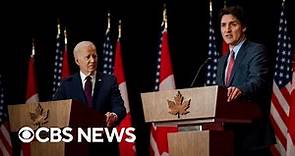 President Biden and Canadian Prime Minister Trudeau hold news conference | full video