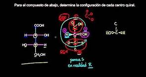 Práctica de proyecciones de Fischer | Estereoquímica | Química orgánica | Khan Academy en Español