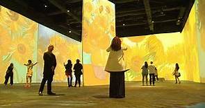 Arte y emoción en exposición inmersiva de Van Gogh en Quito