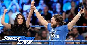 Brie Bella returns to challenge Miz & Maryse to match at Hell in a Cell:SmackDown LIVE, Aug 21, 2018