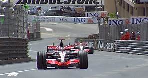 Alonso and Hamilton Duel in Monaco | 2007 Monaco Grand Prix