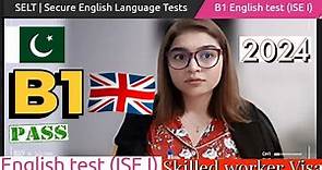Trinity College London - ISE I (B1) Integrated Speaking and Listening|| Full Mock Test || UKVI