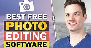 BEST FREE Photo Editing Software for PC