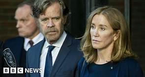 Actress Felicity Huffman begins 14-day jail term for cheating scam