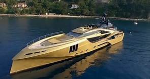Benvenuti a bordo del Khalilah, il super-yacht d'oro che si noleggia per 250.000 dollari a settimana