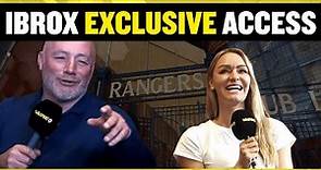IBROX EXCLUSIVE! Ally McCoist takes Laura Woods for Rangers stadium tour