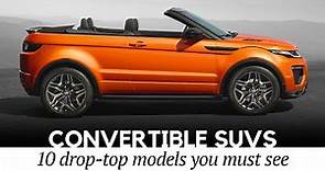 Top 10 Convertible SUVs of Today: Roofless Designs Without Losing Offroad Capabilities