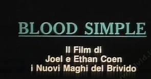 Blood Simple - Sangue facile (1984).avi MP3 WEBDLRIP ITA