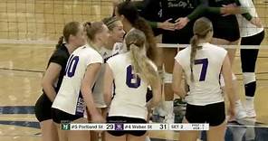 Weber State Volleyball bests Portland State in first round of 2023 Big Sky Tournament