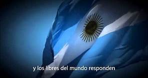 Himno nacional argentino subtitulado