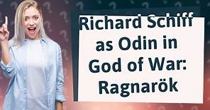 Does Richard Schiff voice Odin in God of War?