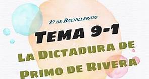 2BACH 09x01 - Primo de Rivera