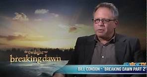 Bill Condon Talks Twilight Ending - Breaking Dawn Junket