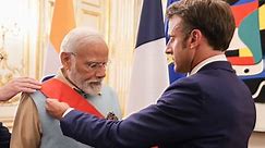 PM Modi Honoured With France's Highest Award During Key Visit