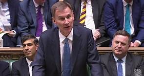 Chancellor Jeremy Hunt announces date for 2024 spring Budget