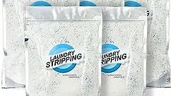 Generic Discounted Essentials Laundry Stripping Kit 5 Pack (12 oz Each) For Deep Cleaning,Removing Odor,Brightening Clothes,Pillow Covers,Jackets,Jeans,Couch Covers,Shirts,and More