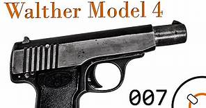 History of WWI Primer 007: German Walther Model 4 Pistol Documentary