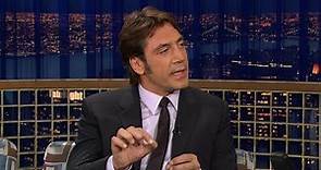 Javier Bardem's "No Country for Old Men" Haircut | Late Night with Conan O’Brien