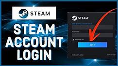 How to Login Steam Account 2023? Steam Login Sign In