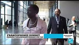 Francophonie summit: Who is Louise Mushikiwabo?