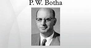 P. W. Botha