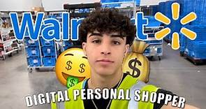 WORKING AT WALMART AS A PERSONAL SHOPPER PROS AND CONS | 5 HOUR SHIFT EXPERIENCE!