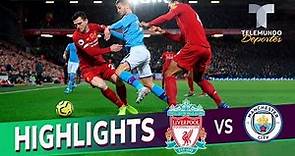 Liverpool vs. Manchester City: 3-1 Goals & Highlights | Premier League | Telemundo Deportes