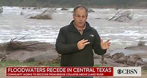 Floodwaters recede in central Texas after days of severe rain