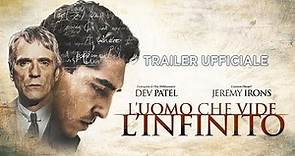 L'uomo che vide l'infinito (Dev Patel, Jeremy Irons) - Trailer italiano ufficiale [HD]