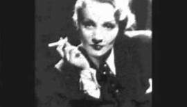 Marlene Dietrich - Lili Marlene - English Version "Lili Marleen"