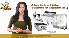 Minimum Equipment Requirements for a Restaurant Set Up