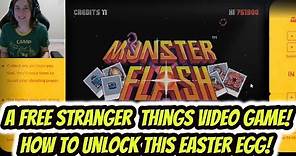 Free Stranger Things Season 3 Secret Video Game! Unlock & Play! Hidden Polaroid Easter Egg 2019