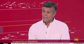Entrevista a Leopoldo López en Canal 24hrs de RTVE