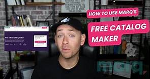 How To Use Free Catalog Maker | Marq