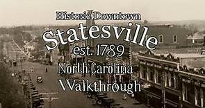 Historic Downtown Statesville, North Carolina | Walkthrough