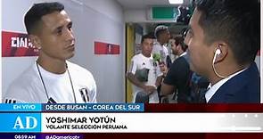 #AméricaDeportes Yoshimar Yotún se refirió al triunfo de la selección peruana | América Televisión