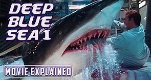 Deep Blue Sea (1999) Movie Explained in Hindi Urdu | Shark Movie
