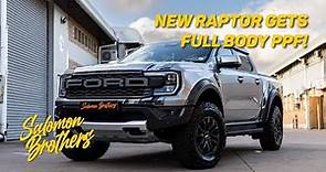 The New Ford Raptor gets FULL BODY PPF! | SALOMON BROTHERS