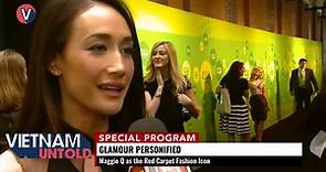 Glamour Personified: Maggie Q, Red Carpet Fashion Icon