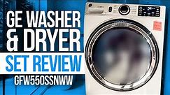 GE Washer & Dryer Set Review: GFW550SSNWW, GFD55ESSNWW (Costco 2023 purchase/installation) Great Set