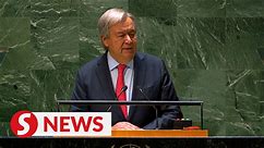 Beyond Ukraine, the war has serious implications, warns UN chief of unhinged world