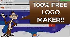 How to Make a Logo For Free - 100% Free Logo Generator Tool Online - Logo Maker