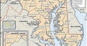 Maryland County Maps: Interactive History & Complete List