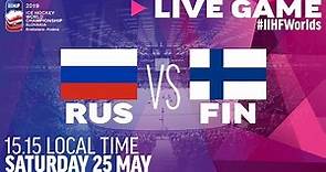 Russia-Finland | Semifinals | Full Game | 2019 IIHF Ice Hockey World Championship