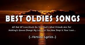 Best Oldies Songs - All Time Favorite Hits Songs (Lyrics)